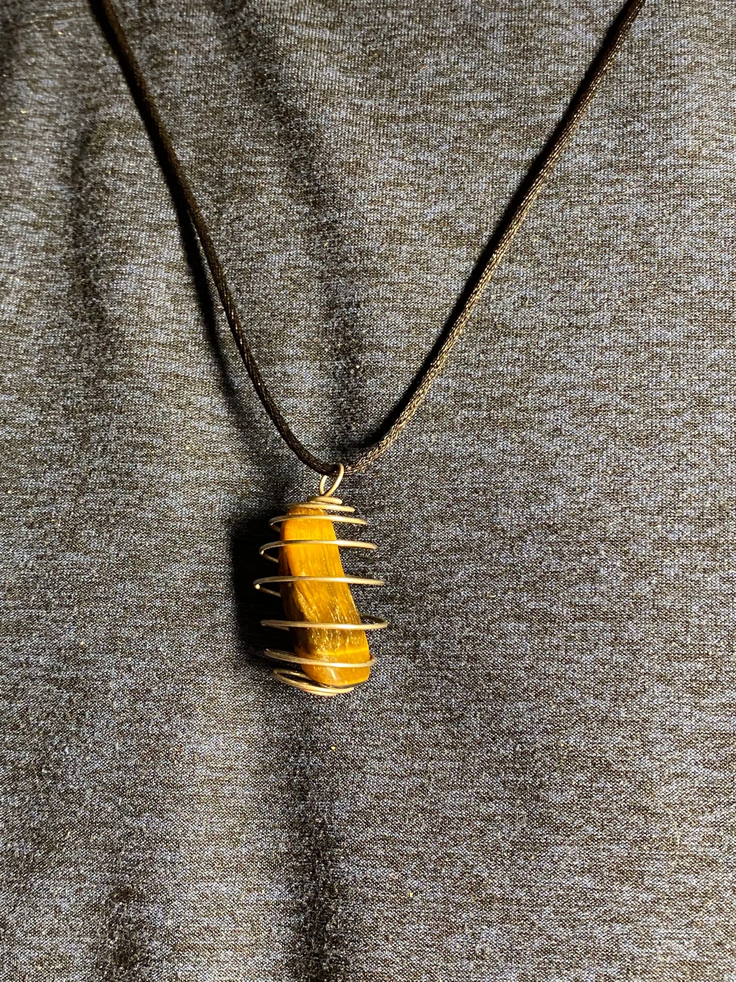 TIGERS EYE NECKLACE