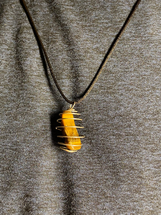 TIGERS EYE NECKLACE