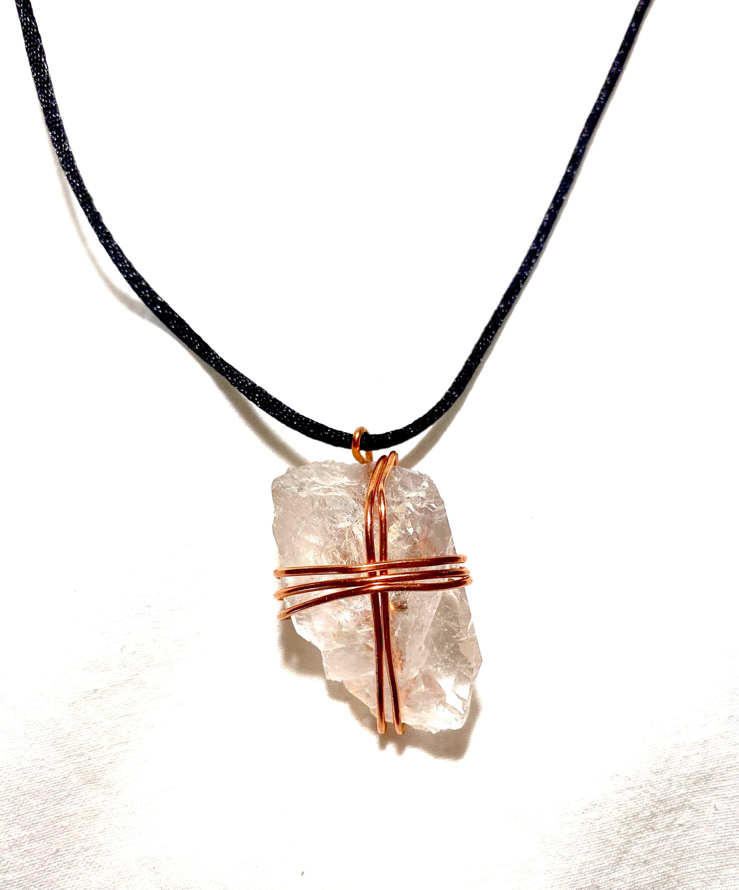 Quartz (Arkansas clear quartz) Necklace